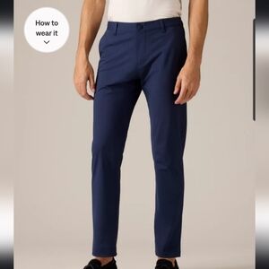 Rhone Men's Cummuter Pant Classic Navy Blue 38x31 Style 100036